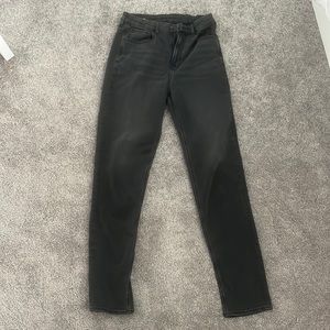 American Eagle black jeans size 6 x-long